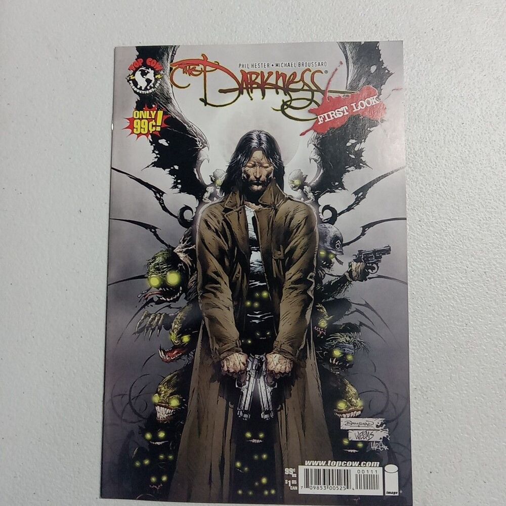 The Darkness: First Look (Top Cow/Image, 2001) Premiere Issue!